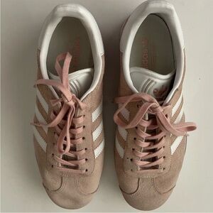 Adidas Gazelle Vapour suede casual sneakers Pink & White - size 7